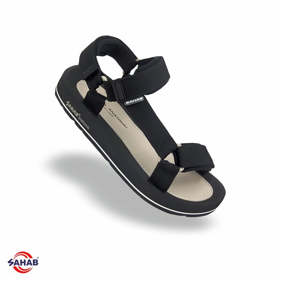 Сандалии женские SAHAB S185WS BLACK (38 - 42) MONO COLOR S185WS_BLACK