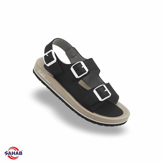 Сандалии женские SAHAB S088WS-B BLACK (40 - 42) MONO COLOR S088WS-B_BLACK