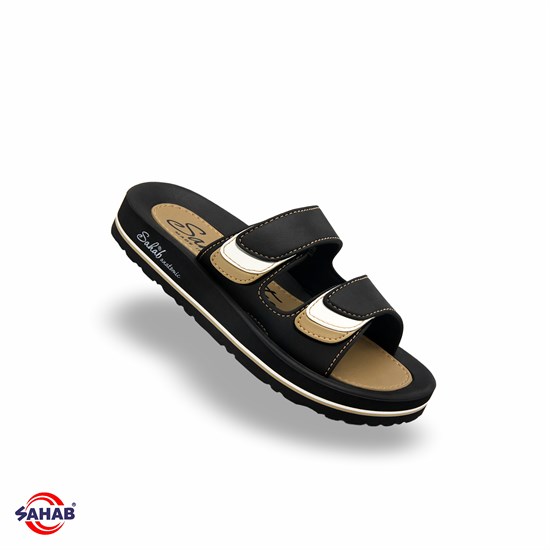 Шлёпанцы женские SAHAB S193WK BLACK (38 - 42) MONO COLOR S193WK_BLACK