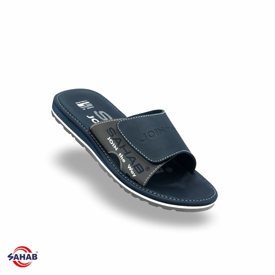 Шлёпанцы мужские SAHAB S533MK DARK BLUE (42 - 47) MONO COLOR S533MK_DK.BLUE