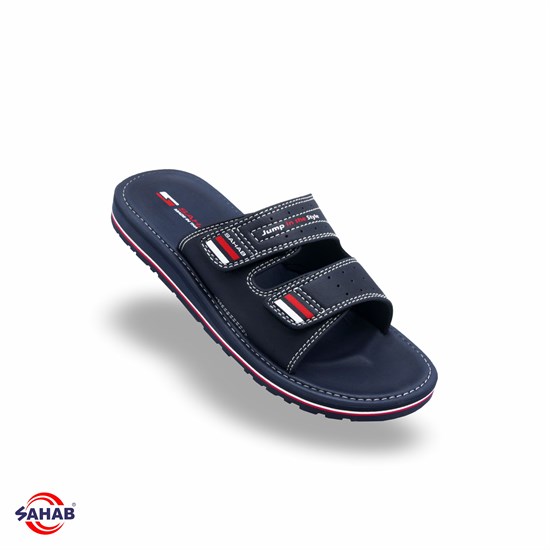 Шлёпанцы мужские SAHAB S554MK (42 - 47) MONO COLOR S554MK_NAVY - фото 537