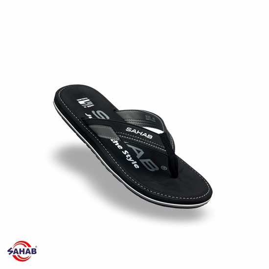 Вьетнамки мужские SAHAB S524MV (41 - 46) MONO COLOR S524MV_BLACK-GRAY - фото 568