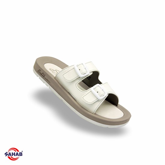 Шлёпанцы женские SAHAB S198WKA WHITE (36 - 41) MONO COLOR S198WKA_WHITE