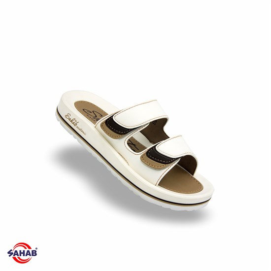 Шлёпанцы женские SAHAB S193WK-2 WHITE (37 - 42) MONO COLOR S193WK-2_WHITE