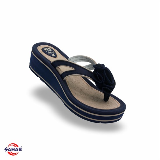 Вьетнамки женские SAHAB S046WV (37 - 41) MONO COLOR S046WV_NAVY - фото 796