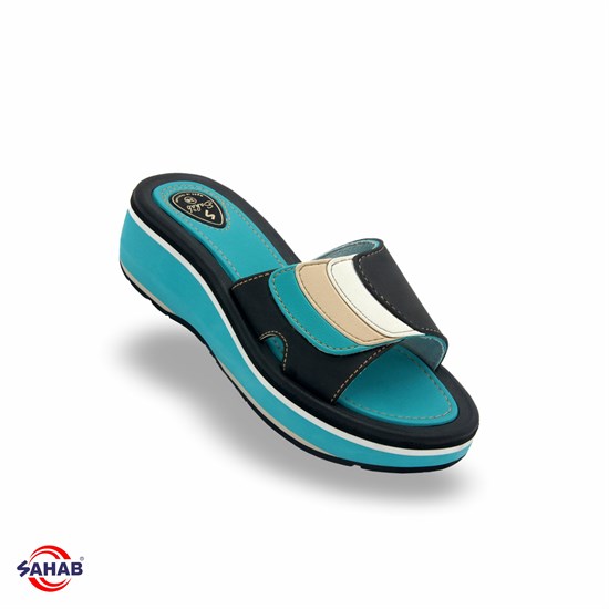 Шлёпанцы женские SAHAB S046WK MINT (36 - 41) MONO COLOR S046WK_MINT