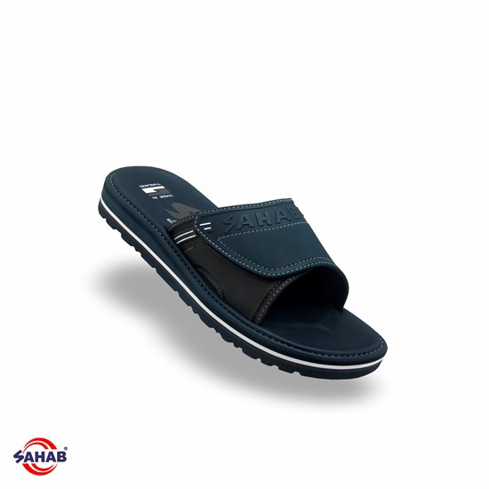 Шлёпанцы мужские SAHAB S635MK DARK BLUE (42 - 47) MONO COLOR S635MK DK.BLUE