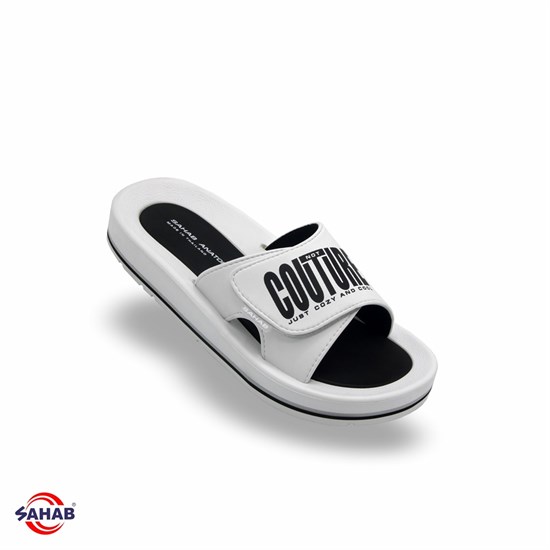 Шлёпанцы женские SAHAB S091WK-B WHITE (40 - 42) BATAL S091WK-B_WHITE