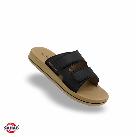 Шлёпанцы женские SAHAB S069WK-2 BLACK (38 - 41) MONO COLOR S069WK-2_BLACK