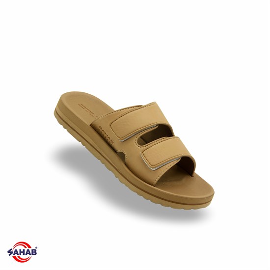 Шлёпанцы женские SAHAB S069WK-2 BEIGE (38 - 41) MONO COLOR S069WK-2_BEIGE