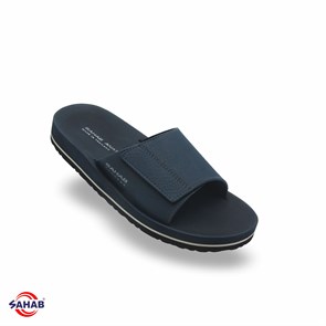 Шлёпанцы мужские SAHAB S596MK (42 - 47) MONO COLOR S596MK_DK.BLUE