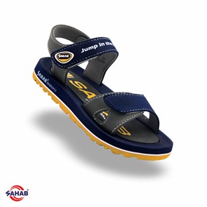 Сандалии детские SAHAB S902CS (30 - 35) MONO COLOR S902CS_NAVY-YELLOW