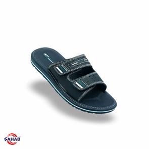 Шлёпанцы мужские SAHAB S554MK (42 - 47) MONO COLOR S554MK_DK.BLUE