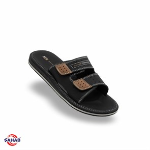 Шлёпанцы мужские SAHAB S555MKE (42 - 47) MONO COLOR S555MKE_BLACK