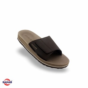 Шлёпанцы мужские SAHAB S596MK BROWN (42 - 47) MONO COLOR S596MK_BROWN