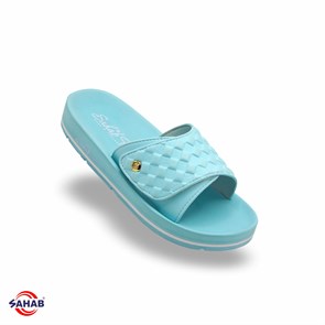Шлёпанцы женские SAHAB S061WK (37 - 42) MONO COLOR S061WK_SKYBLUE
