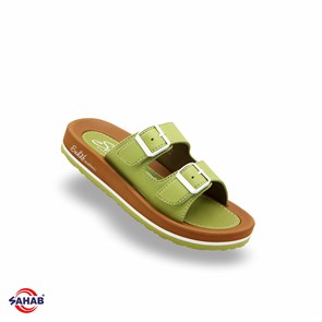 Шлёпанцы женские SAHAB S298WK (38 - 42) MONO COLOR S298WK_APPLE-GREEN