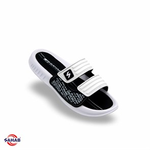 Шлёпанцы мужские SAHAB S507MK (42 - 46) MONO COLOR S507MK_WHITE-BLACK