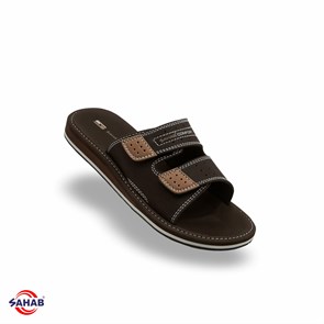 Шлёпанцы мужские SAHAB S555MKE (42 - 47) MONO COLOR S555MKE_BROWN