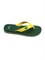 Вьетнамки женские SAHAB S076WV-2 GREEN-YELLOW (38 - 41) MONO COLOR S076WV-2_GREEN-YELLOW