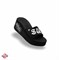 Шлёпанцы женские SAHAB S033WK (36 - 41) MONO COLOR S033WK_BLACK - фото 706